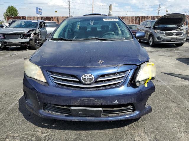 5YFBU4EE4DP131677 - 2013 TOYOTA COROLLA BASE Կապույտ լուսանկար 5
