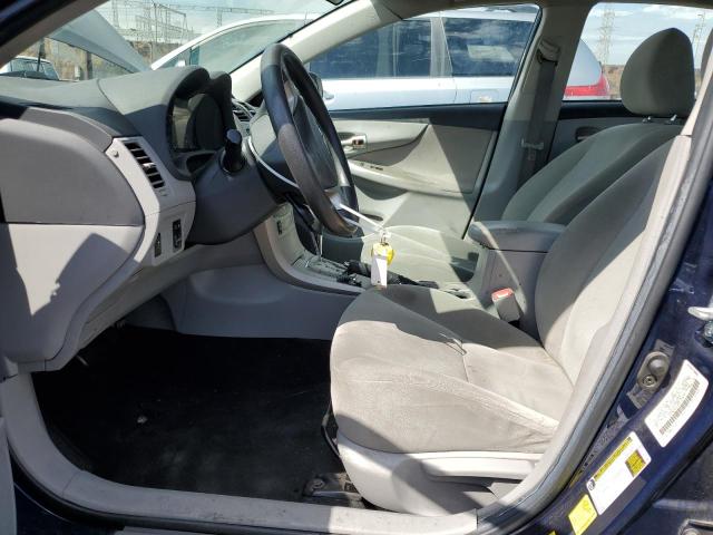 5YFBU4EE4DP131677 - 2013 TOYOTA COROLLA BASE Կապույտ լուսանկար 7