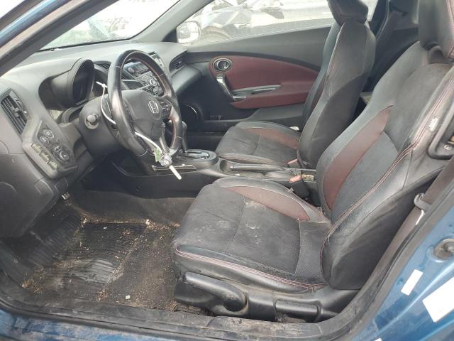 JHMZF1D66DS002807 - 2013 HONDA CR-Z EX 蓝色 照片 7