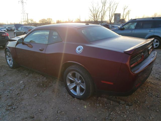 2C3CDZAG2JH111538 - 2018 DODGE CHALLENGER SXT MAROON photo 2