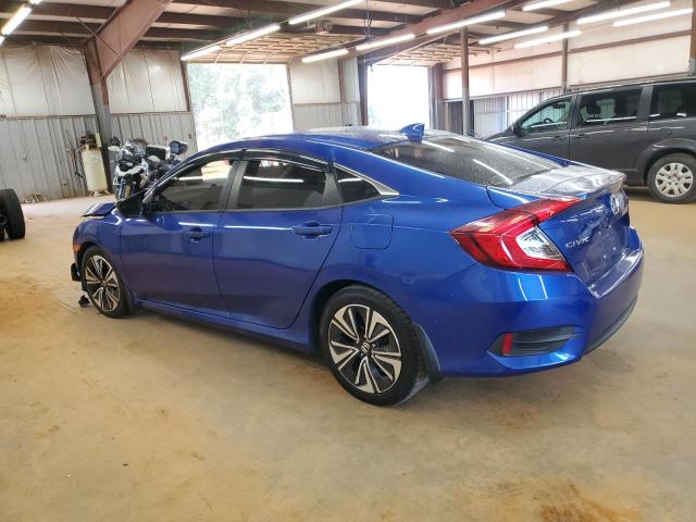 JHMFC1F30JX032656 - 2018 HONDA CIVIC EX BLUE photo 2