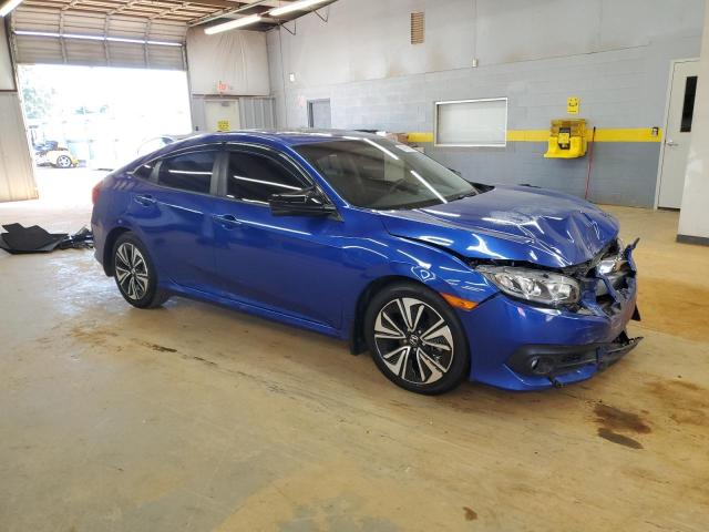 JHMFC1F30JX032656 - 2018 HONDA CIVIC EX BLUE photo 4