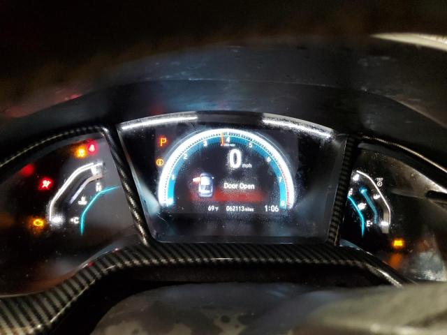 JHMFC1F30JX032656 - 2018 HONDA CIVIC EX BLUE photo 9