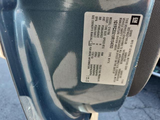 1GYFC23219R154763 - 2009 CADILLAC ESCALADE LUXURY أخضر صورة 13