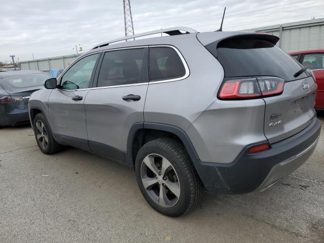 1C4PJMDN7KD178993 - 2019 JEEP CHEROKEE LIMITED SILVER photo 2