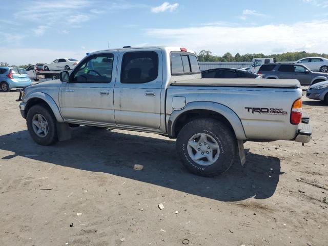 5TEHN72N42Z032569 - 2002 TOYOTA TACOMA DOUBLE CAB SILVER photo 2