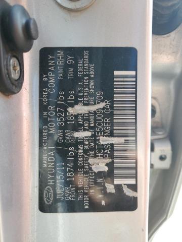 KMHCT4AE5CU093709 - 2012 HYUNDAI ACCENT GLS 银色 照片 13