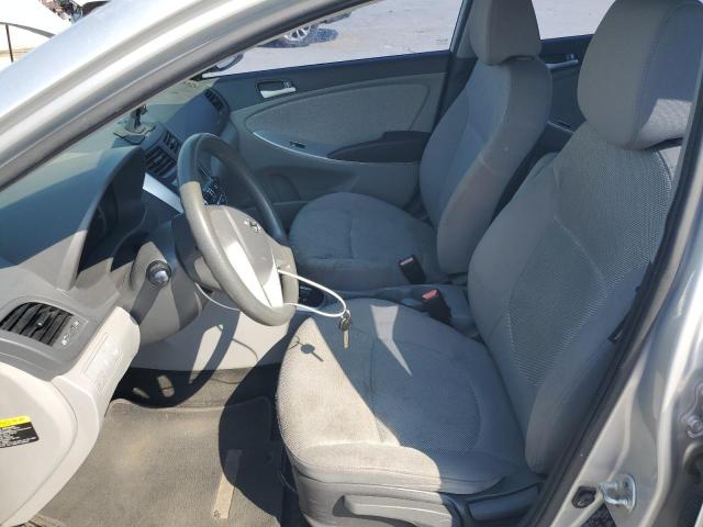 KMHCT4AE5CU093709 - 2012 HYUNDAI ACCENT GLS 银色 照片 7