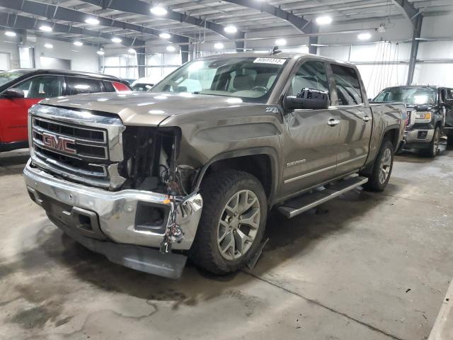 3GTU2VEC3FG131486 - 2015 GMC SIERRA K1500 SLT BROWN photo 1