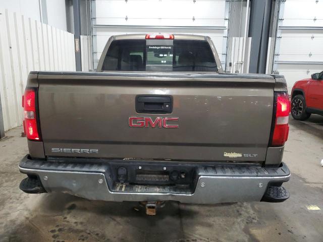 3GTU2VEC3FG131486 - 2015 GMC SIERRA K1500 SLT BROWN photo 6