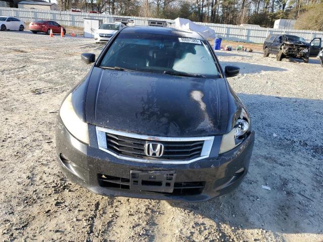 1HGCP36818A020580 - 2008 HONDA ACCORD EXL BLACK photo 5