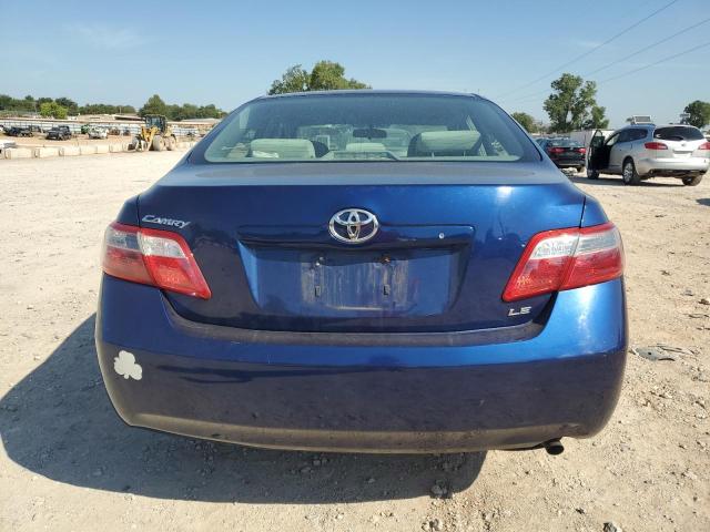 4T1BE46K98U228573 - 2008 TOYOTA CAMRY CE BLUE photo 6