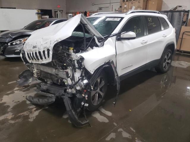 1C4PJLDB3KD326735 - 2019 JEEP CHEROKEE LIMITED WHITE photo 1