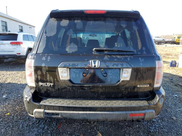 5FNYF18268B042019 - 2008 HONDA PILOT VP BLACK photo 6