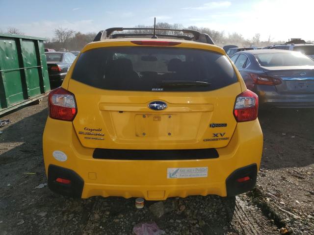 JF2GPADC0F8243839 - 2015 SUBARU XV CROSSTR 2.0 PREMIUM YELLOW photo 6