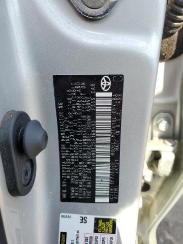 5YFB4MDE2RP168493 - 2024 TOYOTA COROLLA LE SILVER photo 12