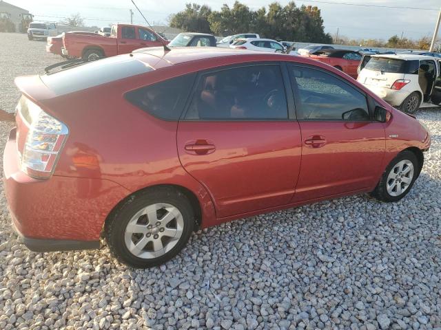 JTDKB20U383395528 - 2008 TOYOTA PRIUS RED photo 3