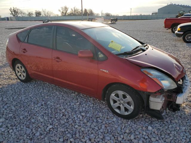 JTDKB20U383395528 - 2008 TOYOTA PRIUS RED photo 4