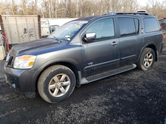 5N1AA08D18N620505 - 2008 NISSAN ARMADA SE GRAY photo 1