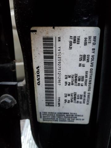 YV1CZ592751212927 - 2005 VOLVO XC90 BLUE photo 13