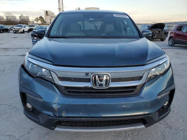 5FNYF5H33KB017716 - 2019 HONDA PILOT EX BLUE photo 5