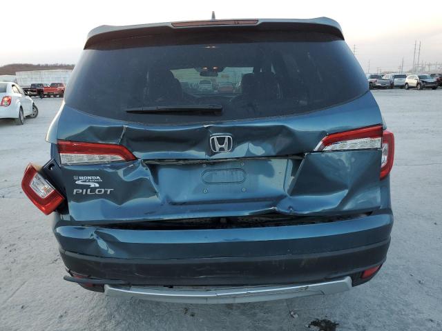 5FNYF5H33KB017716 - 2019 HONDA PILOT EX BLUE photo 6