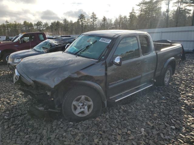 5TBBT44114S440007 - 2004 TOYOTA TUNDRA ACCESS CAB SR5 GRAY photo 1