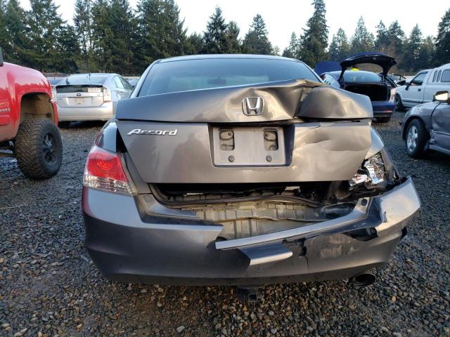 1HGCP26449A053422 - 2009 HONDA ACCORD LXP GRAY photo 6