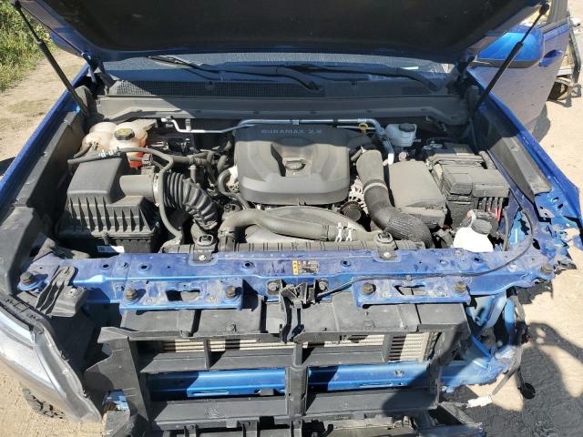 1GCPTEE19K1243968 - 2019 CHEVROLET COLORADO ZR2 BLUE photo 11
