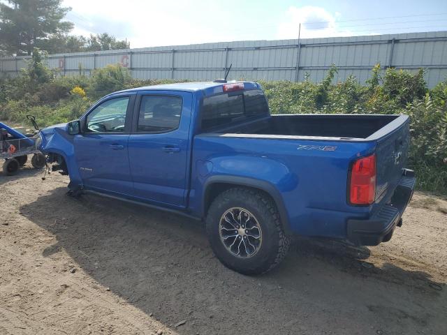 1GCPTEE19K1243968 - 2019 CHEVROLET COLORADO ZR2 BLUE photo 2