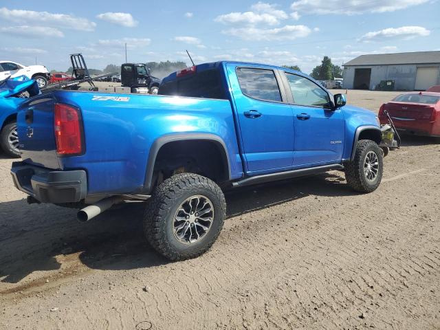 1GCPTEE19K1243968 - 2019 CHEVROLET COLORADO ZR2 BLUE photo 3