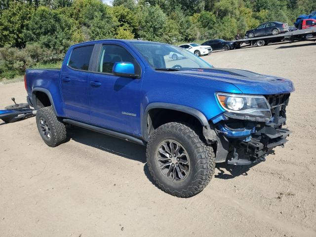 1GCPTEE19K1243968 - 2019 CHEVROLET COLORADO ZR2 BLUE photo 4