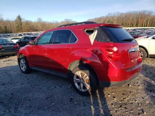 1GNFLNEK4DZ109997 - 2013 CHEVROLET EQUINOX LT RED photo 2