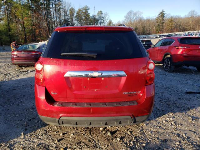 1GNFLNEK4DZ109997 - 2013 CHEVROLET EQUINOX LT RED photo 6