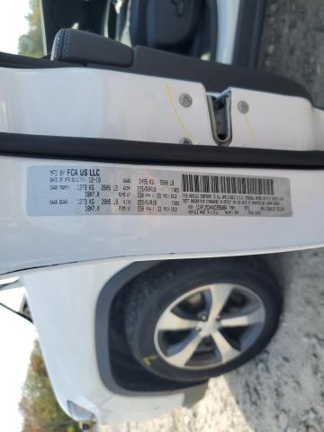 1C4PJMDX4KD356084 - 2019 JEEP CHEROKEE LIMITED Biały zdjęcie 13