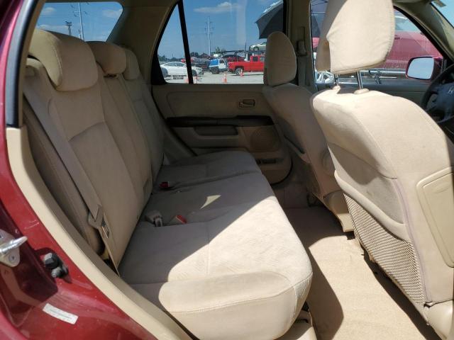 SHSRD78806U409911 - 2006 HONDA CR-V EX Темно-червоний фото 10
