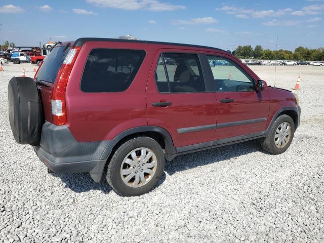 SHSRD78806U409911 - 2006 HONDA CR-V EX Темно-червоний фото 3