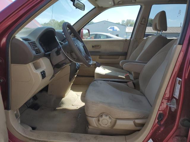 SHSRD78806U409911 - 2006 HONDA CR-V EX Темно-червоний фото 7