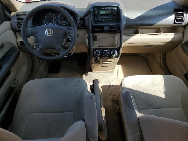 SHSRD78806U409911 - 2006 HONDA CR-V EX Темно-червоний фото 8