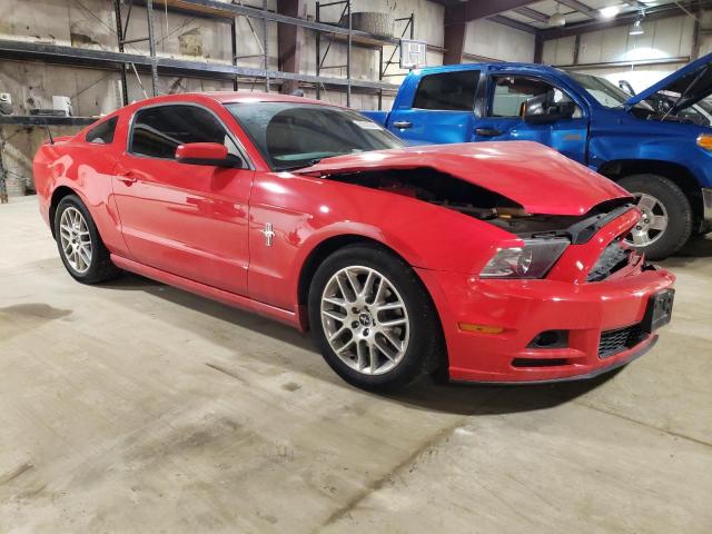 1ZVBP8AM7E5287641 - 2014 FORD MUSTANG RED photo 4