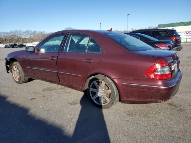 WDBUF56XX7B103831 - 2007 MERCEDES-BENZ E 350 BURGUNDY photo 2