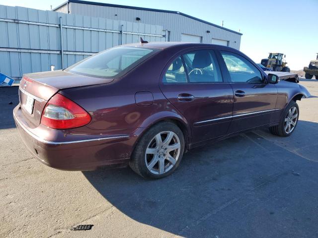 WDBUF56XX7B103831 - 2007 MERCEDES-BENZ E 350 BURGUNDY photo 3