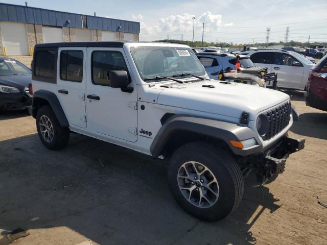 1C4PJXDG4RW243882 - 2024 JEEP WRANGLER SPORT WHITE photo 4
