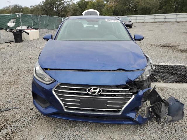 3KPC24A64ME137120 - 2021 HYUNDAI ACCENT SE BLUE photo 5