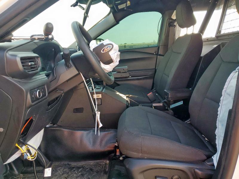 1FM5K8AB8PGB37778 - 2023 FORD EXPLORER POLICE INTERCEPTOR Blanco foto 7