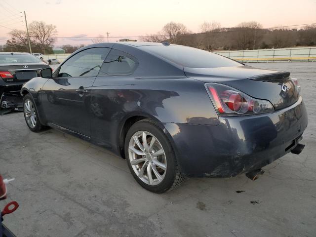 JN1CV6EL6DM981022 - 2013 INFINITI G37 BLUE photo 2