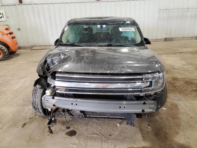 2FMGK5C89FBA14487 - 2015 FORD FLEX SEL BLACK photo 5