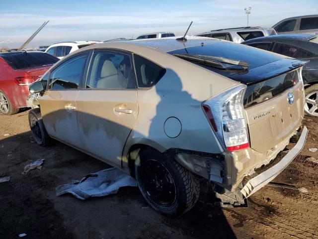 JTDKN3DU5B1414476 - 2011 TOYOTA PRIUS GOLD photo 2