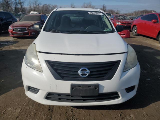 3N1CN7AP2EL832410 - 2014 NISSAN VERSA S WHITE photo 5