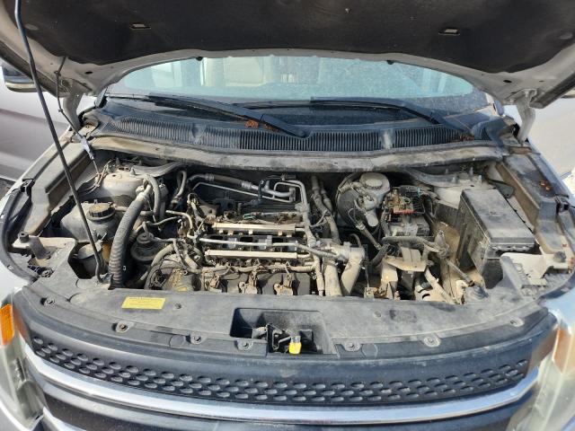 1FMHK7D80BGA84493 - 2011 FORD EXPLORER XLT SILVER photo 11